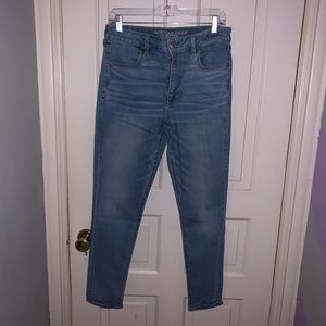 American Eagle High Rise Jeggings Size 14